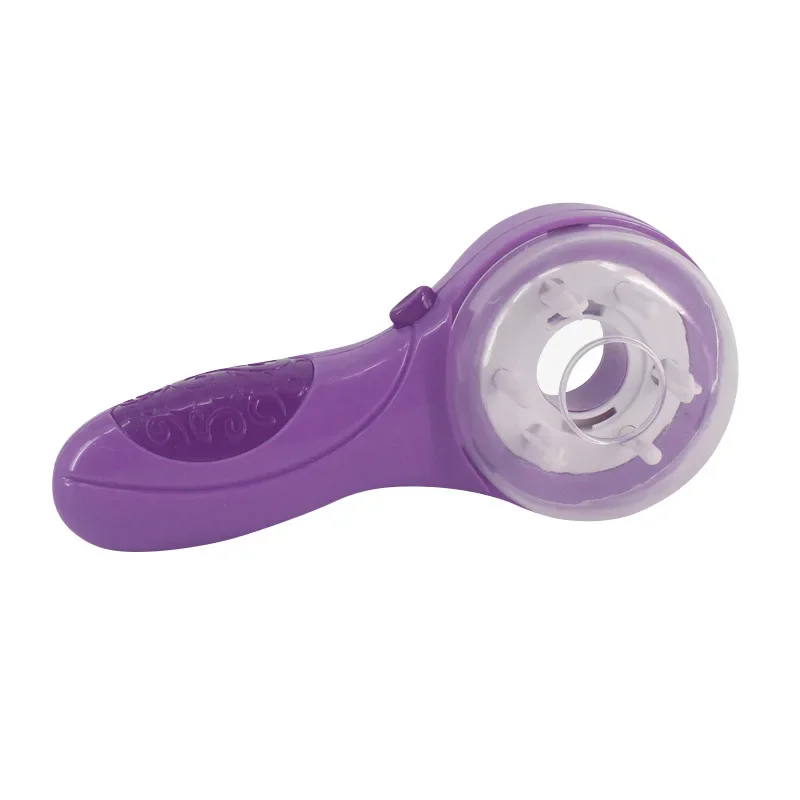 女の子向けの電動魔法の編み機、髪を結ぶためのツール、子供のふり遊びのおもちゃ、パーティーやコスプレのギフトに