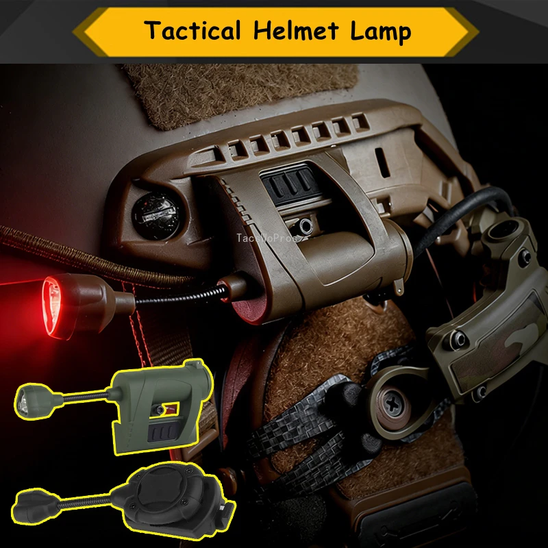 

Тактические фонари для шлема M-P-LS Инфракрасный идентификационный фонарь БЫСТРЫЙ сигнальный светильник для шлема Энергосберегающая система охотничьего освещения CS