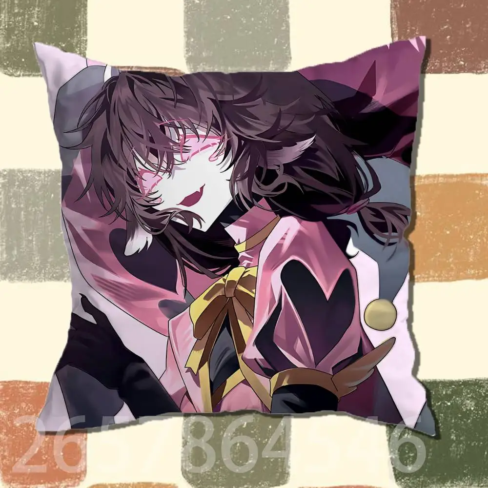F-Freak C-Circus ColumbinaS Printed Pillow Cover Cushion Case Simple Sofa Pillow Case No Pillow Core