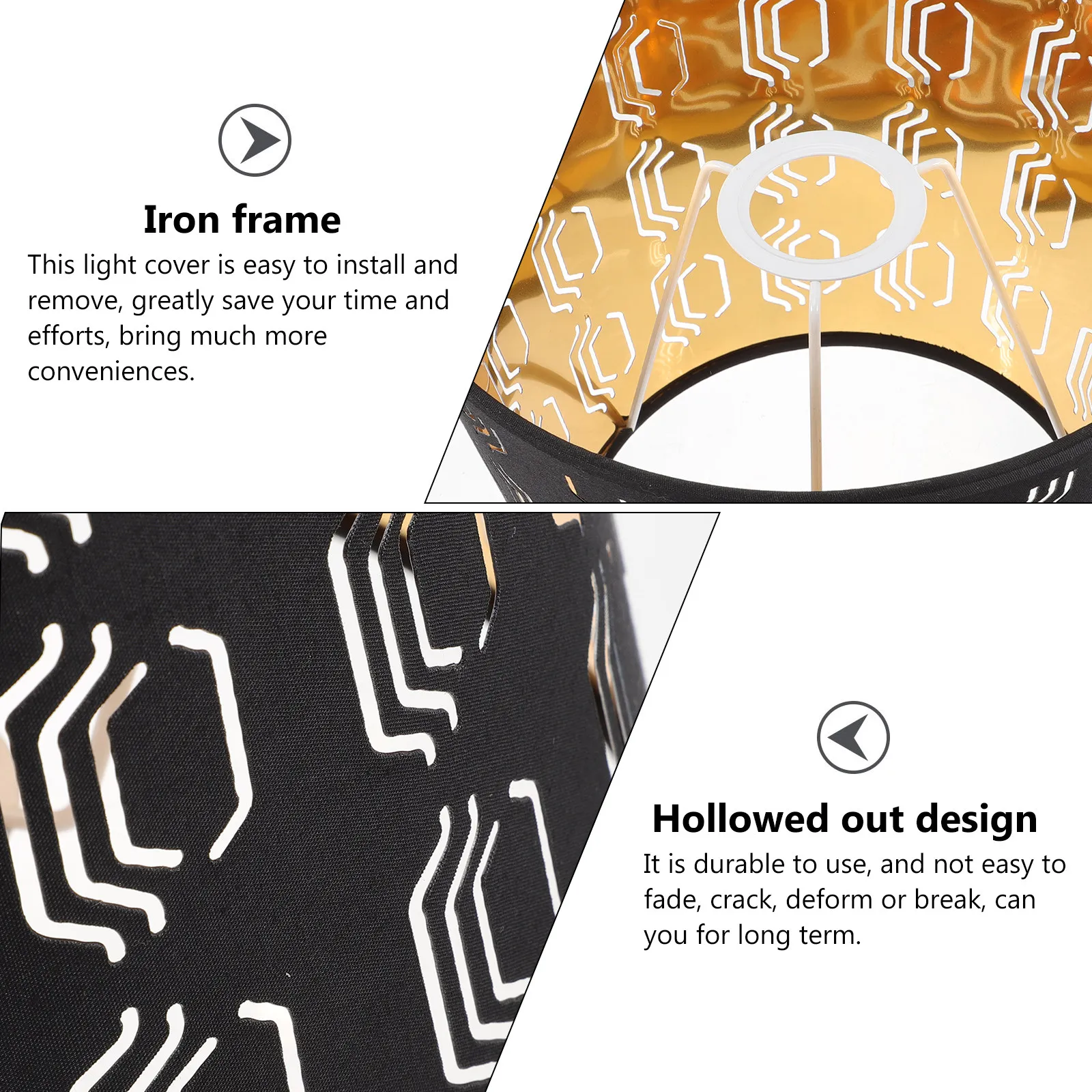 

Мягкий текстурированный абажур для настольной лампы, декоративный светильник для спальни и гостиной, сменный плафон для дома и офиса