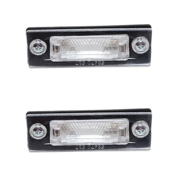 2pcs Car Number License Plate Light Lamp For VW Golf 5 VW Caddy III Passat Touran SKODA SUPERB I 3B5943021E 3B5943021