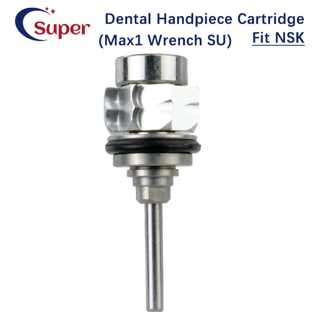 Dental High Speed Rotor Cartridge Ceramic Bearing compatible N*K handpiece Wrench SU Max1