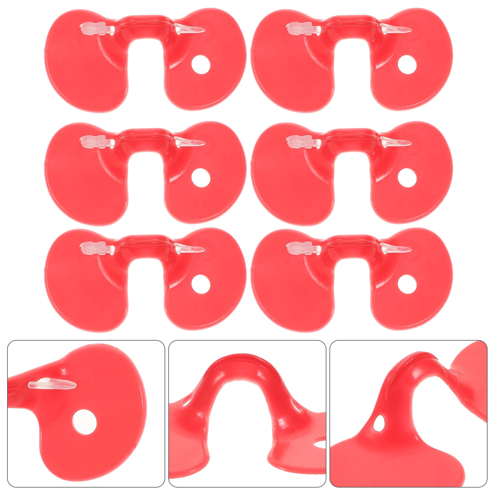 100 Pcs Pinless Peepers for Chicken Breeding Glasses Eyepatch Anti Pecking Eyeglasses Student