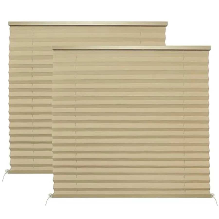

RV Binds Peated Shades RV Binds Shade RV Window Shade Shutters for RV Camper Travel Trailers-2 Pack
