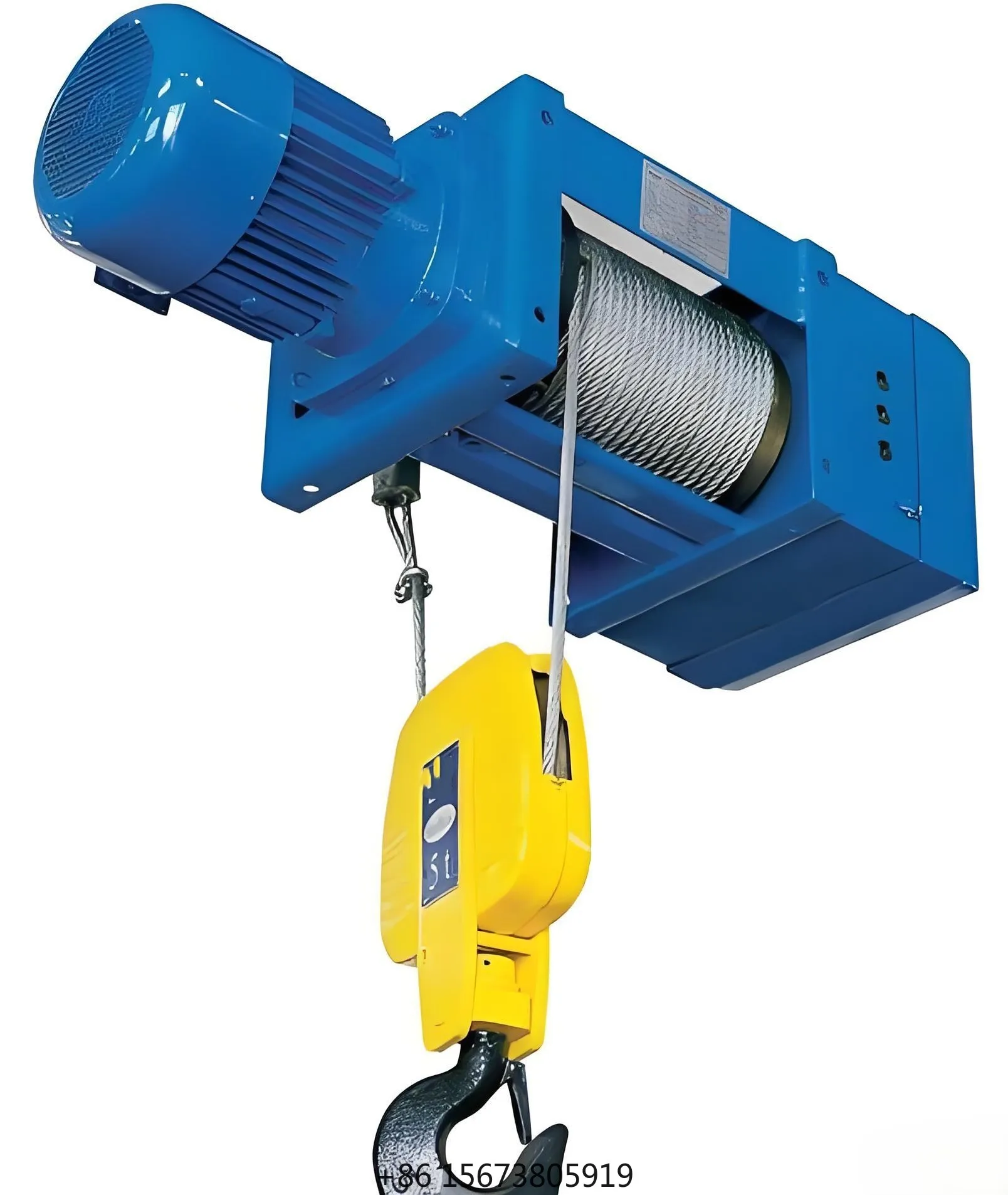 Hot Sale Customized CD Model Single Speed 10 Ton 16 Ton 20 Ton Electric Wire Rope Hoist