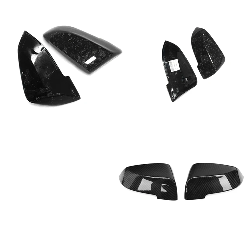 Replacement Forged Pattern CF Car Side Wing OEM Style Mirror Cover For BMW 5 6 7 Series F10 F11 F18 F01 F02 GT F07 2013+