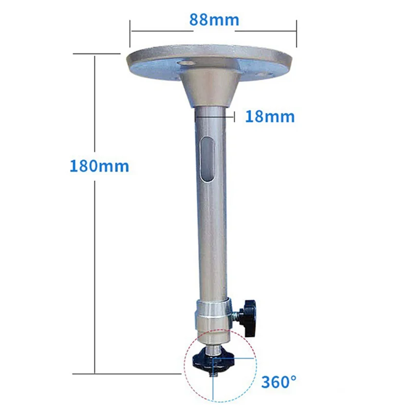 AS95-2X Mini Projector Ceiling Mount,Projector Hanger Compatible For DR.J VANKYO QKK Projector/CCTV/Webcam Load 11 Lbs
