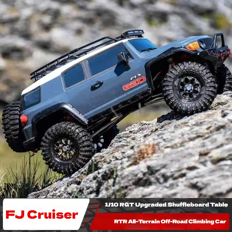 Rgt 1/10 Fj Ex86120 Rc Remote Control Electric Climbing Car Simulation Off-Road Vehicle Four-Wheel Drive  For  Birthday Gifts.