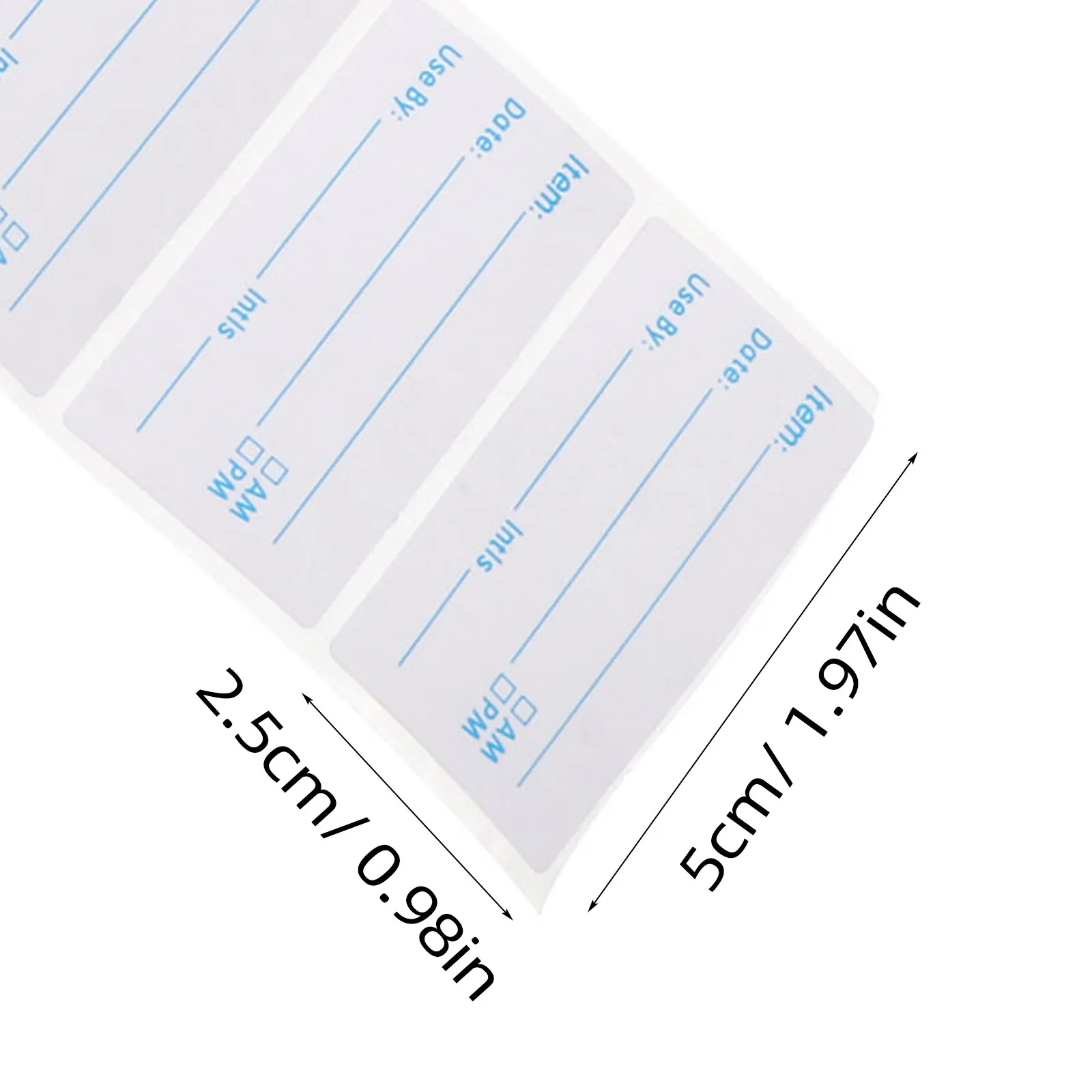 

English Record Date Writeable Food Label Stickers For Glass Jars Storage Bottles Kitchen Diy Date Labels Folder Tags Food