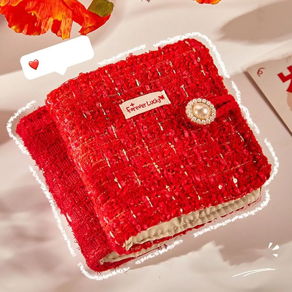 

20 позиций карточек 3-дюймовый органайзер для открыток портативный красный идол коллекционер фотокарточек вкладыш устойчивый к разрыву альбом для открыток DIY