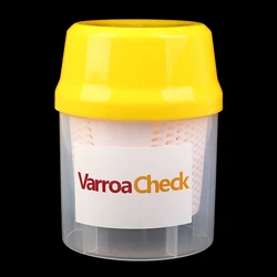 1Pc hot plastic Beekeeping Beehive Varroa Mites Check Test Bottle Varroa Check Mites Nebulizer Beehive Bees For Beekeeper Tool