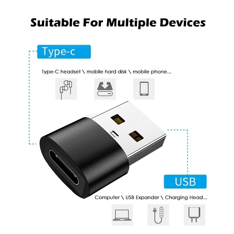 USB 3.0 Type-C OTG Date Adapter Usb C Male To Type C Otg Charger Converter TYPEC female to USB male 2.0 mobile phone Charging