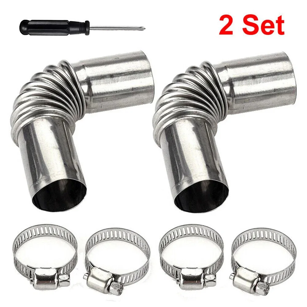 

Автомобильный обогреватель, угловой разъем выхлопной трубы, дизельное отопление для автомобилей и мотоциклов, 25 мм, выхлопная труба из нержавеющей стали