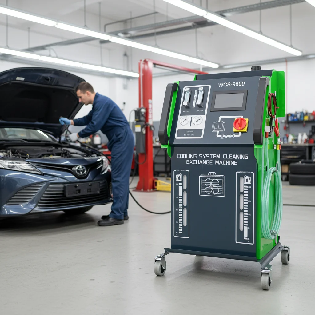 Engine Water Coolant Cleaning and Changing Machine Radiator Coolant Exchange Machine