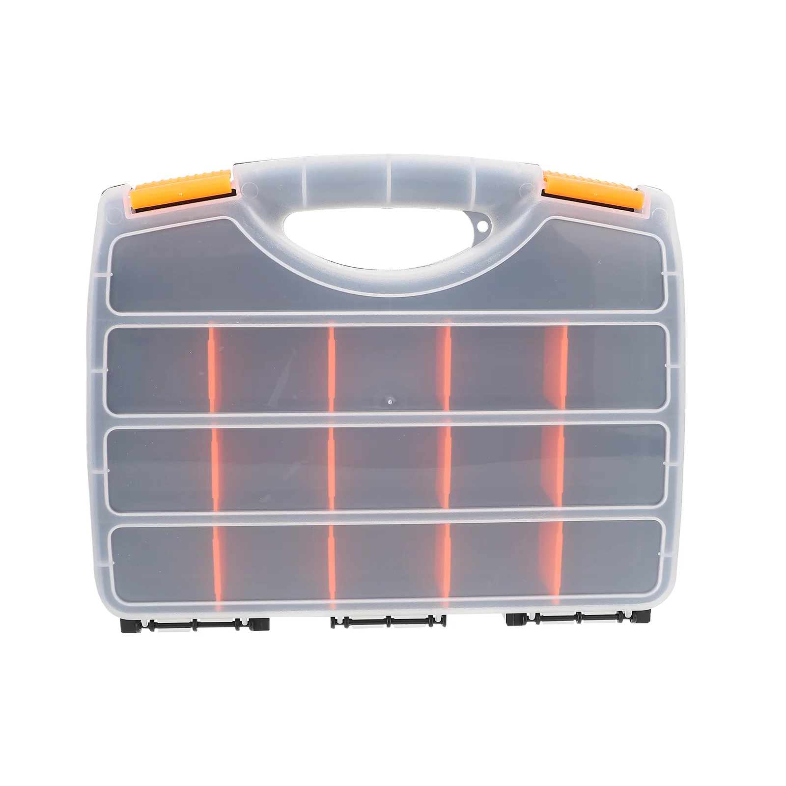 صندوق الأدوات، حاوية تخزين متينة ممتازة، أقسام قابلة للإزالة، منظم مكونات شديدة التحمل، أجزاء صغيرة