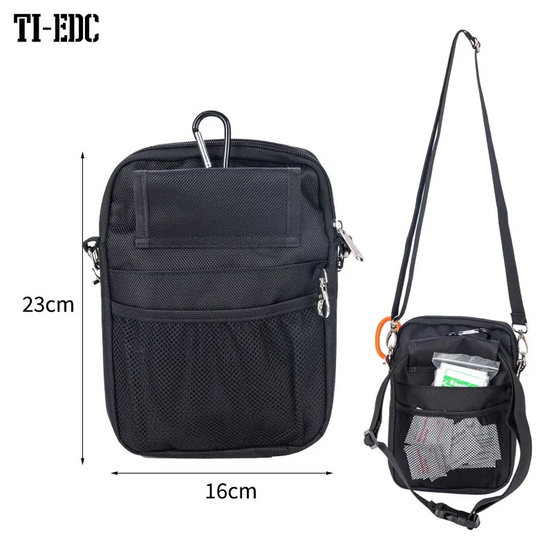 Men's Shoulder Bag Waterproof Small Bag Mobile Phone Man's Messenger Bag Square Bag Crossbody Bags