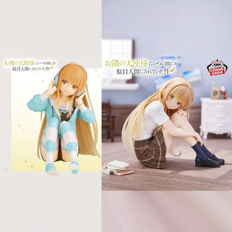 In Stock Original Banpresto Relax Time Shiina Mahiru Action Figure 16Cm PVC Collectible Model Children's Toy Anime Decoration