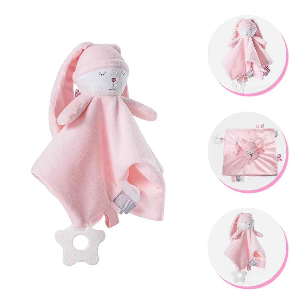 الرضع مهدئا الطفل تهدئة بطانية الراحة استرضاء بطانية أمان الألوان الزاهية لحديثي الولادة سرير عربة الاسترخاء