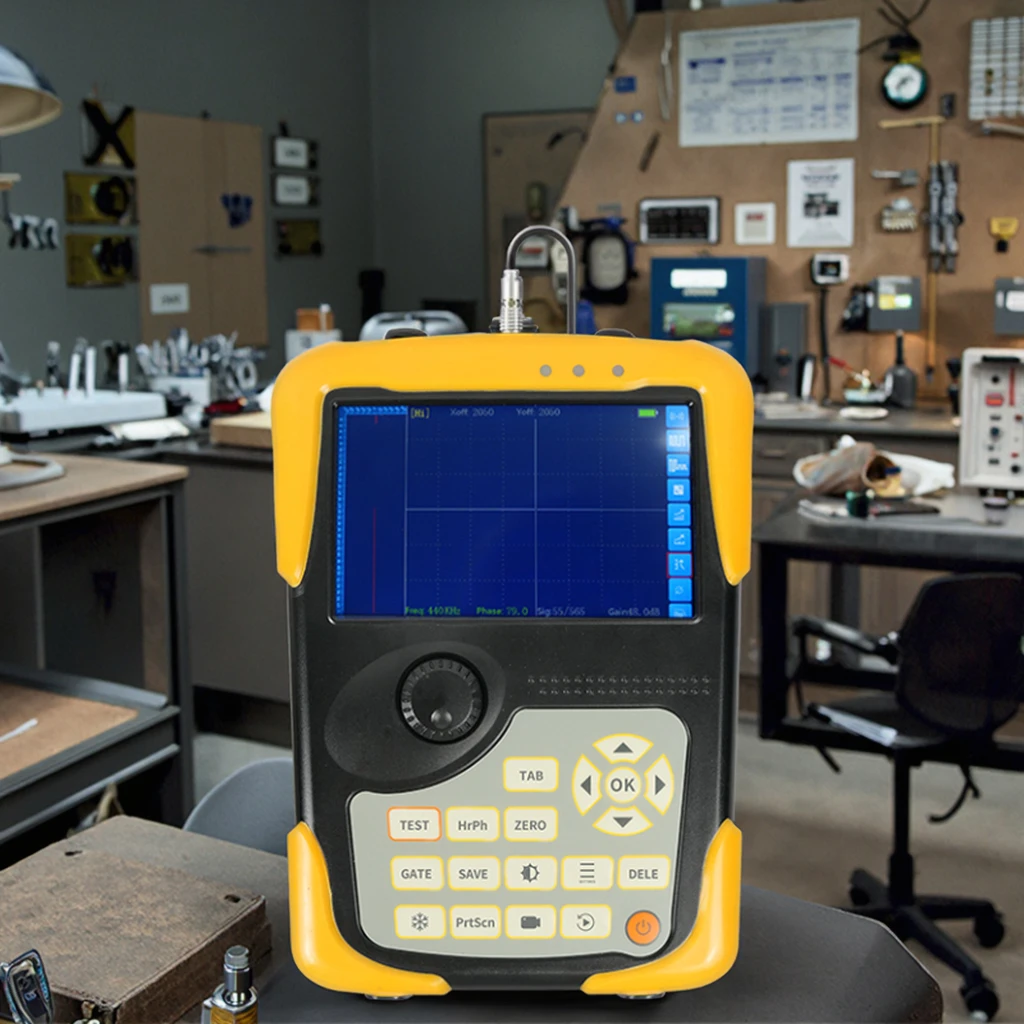 High Accuracy Portable Eddy Current Flaw Detector Video