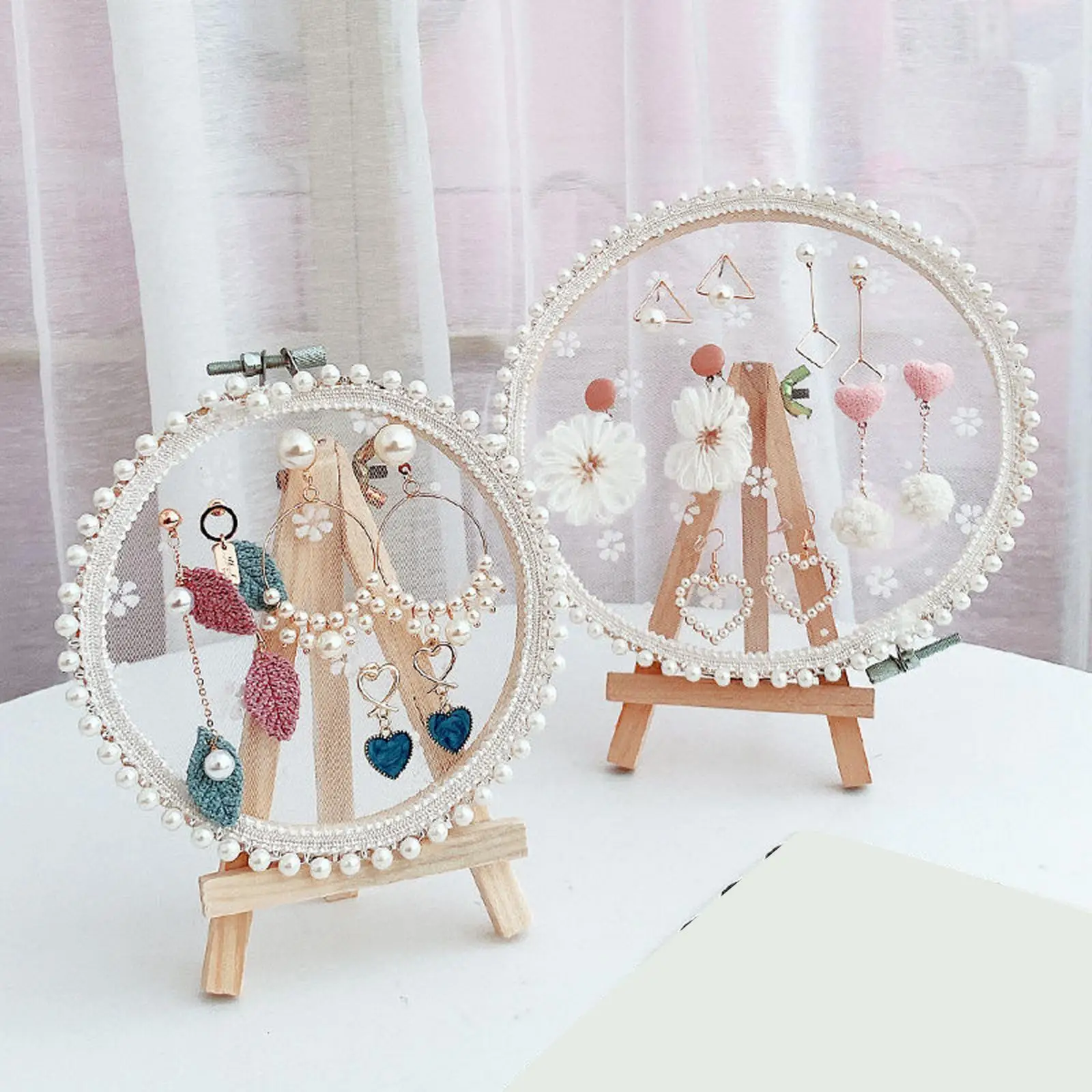 

Earring Stand Tabletop Decoration Unique Jewelry Display Props Earring Holder