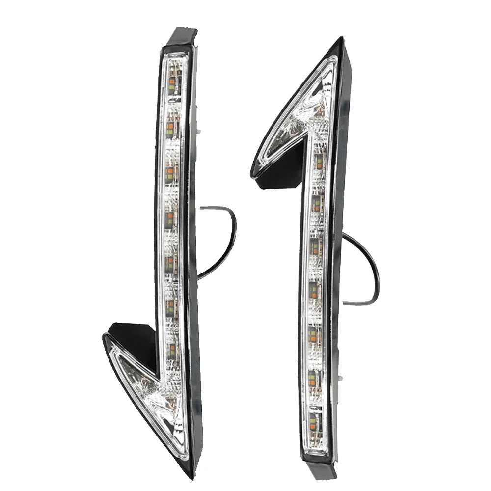 

For Honda CRV CR-V 2015-2016 Led DRL Day Running Light Fog Lamp 2-Color Steering Auto Led Lights Car Accessories