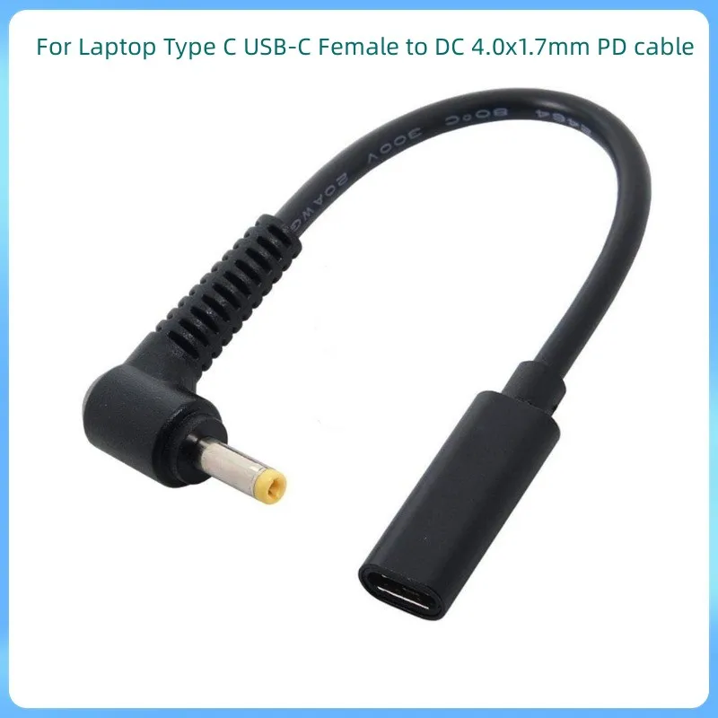 10pcs/lot USB 3.1 Type C USB C Laptop Charger Power Adapter Converter USB Type C Female to 7.9*5.5 4.0*1.35 5.5*2.5 4.5*3.0 4.0*