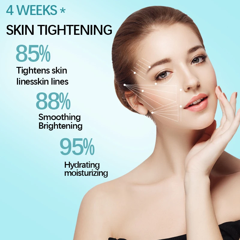 Peptide Concentrate Serum Skin Elasticity Support Formula Daily Nourish Facial Serum for Refined Texture & Even Tone Skin Care