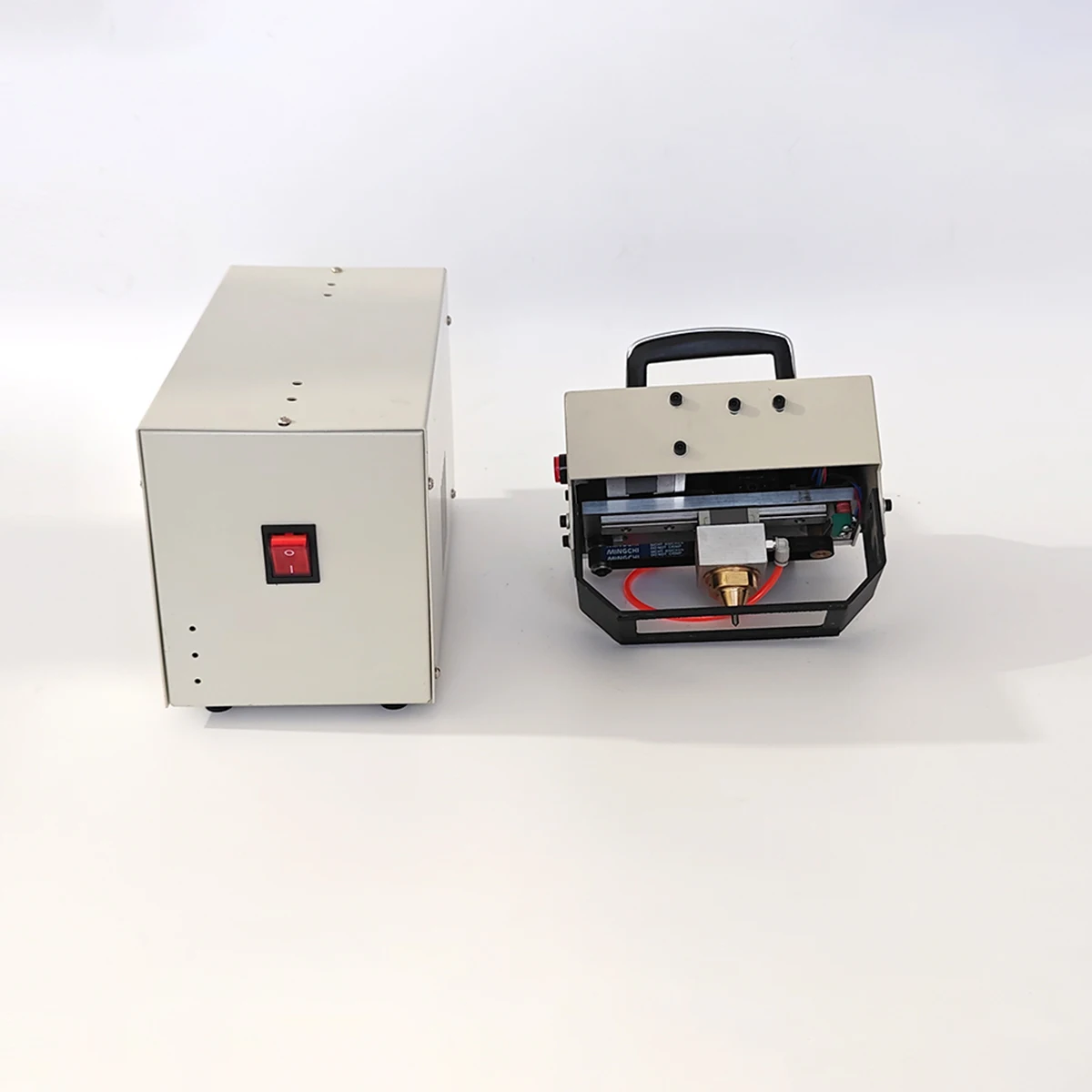 المحمولة المحمولة نقطة Peen وسم آلة الحفر 90x25 مللي متر VIN عدد التعرف على حجم صغير للنقش الدقيق