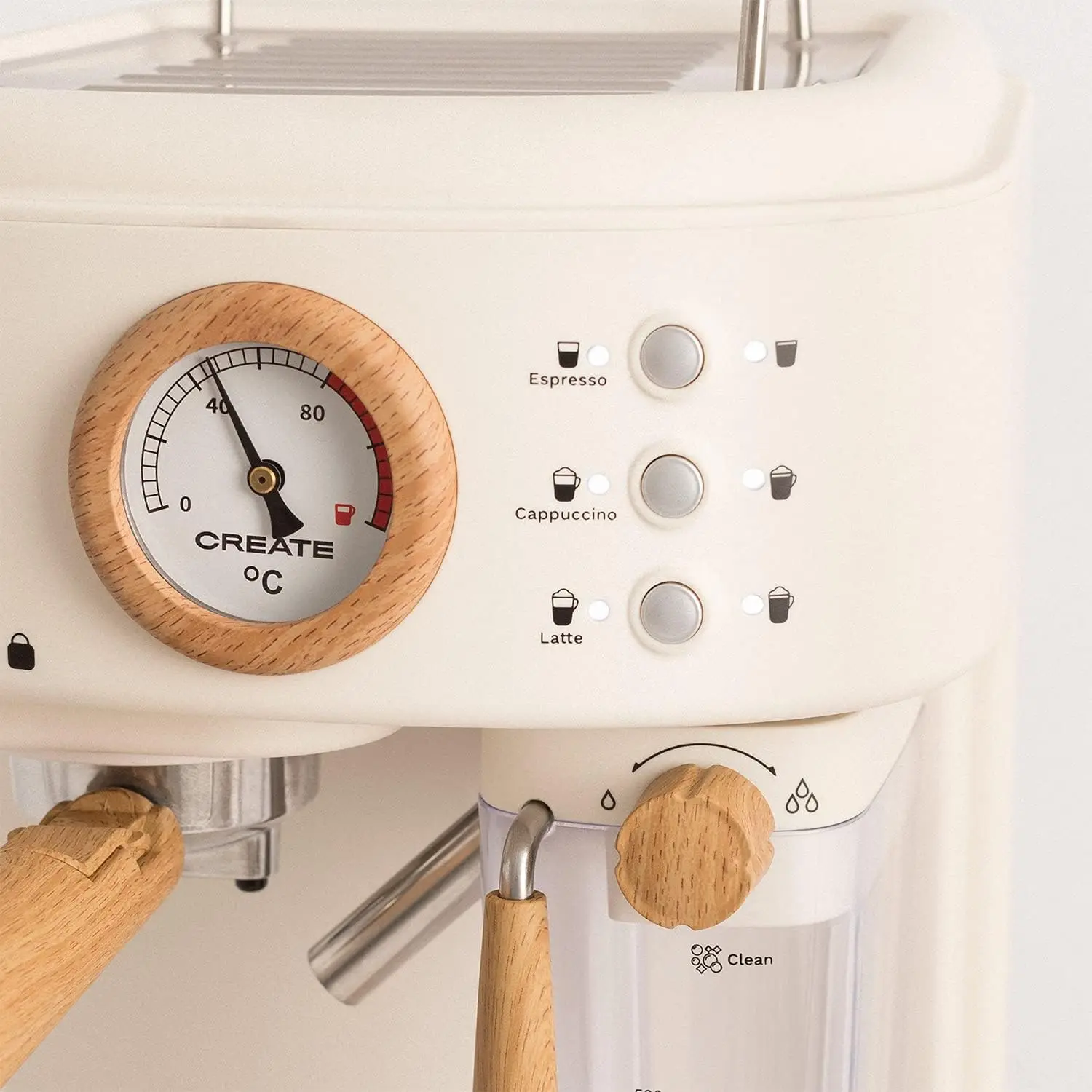 Pafetera Exprs semia automatique بلانكو روتو 20 بار، ديبيسلو دي ليش، باندجا دي جوتيو، دوس إصدار