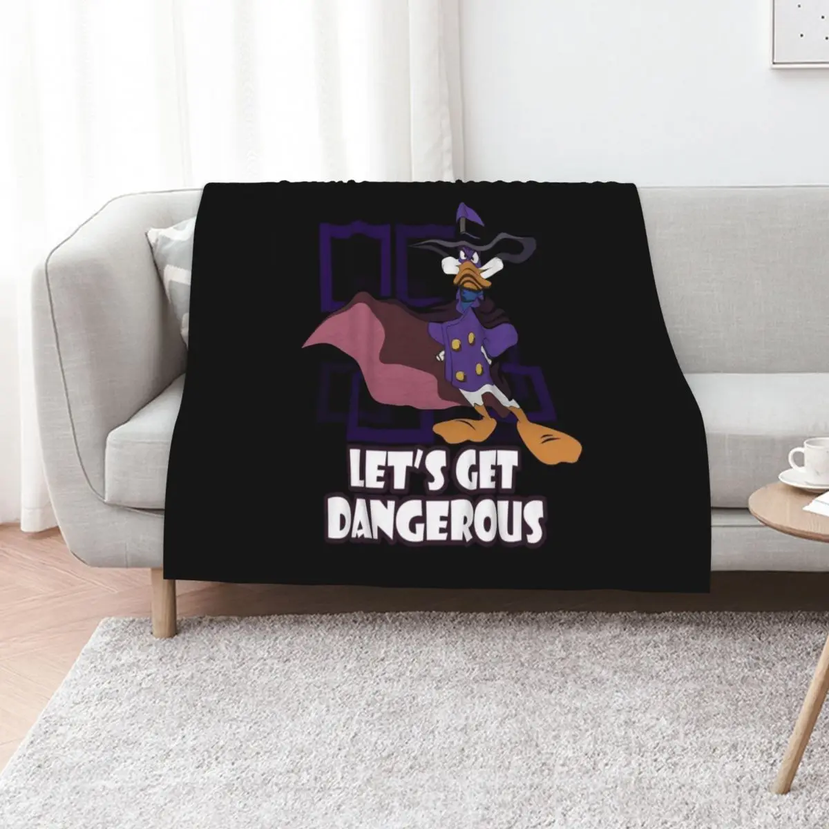 Let's Get Dangerous Throw Blanket Winter beds Furrys Weighted wednesday Heavy christmas decoration Blankets