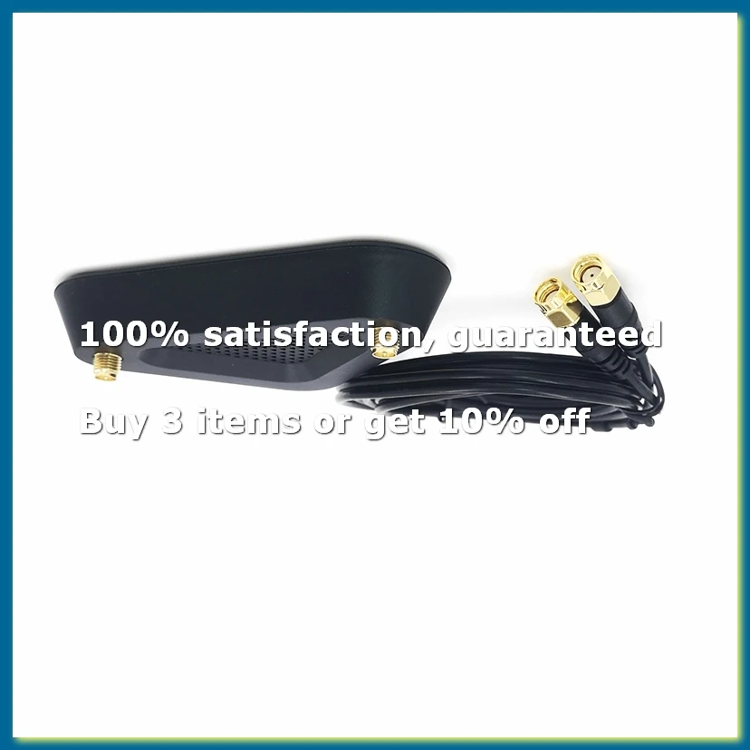 2.4G/5G Dual Frequency Extension Cable Antenna Wifi Router Wireless Network Card Connector Adapter Magnetic Suction Base-DTB1