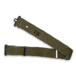 WWII WW2 M1945 Belt Three-hole Belt Khaki Green M1936 Replica of World War II Soldiers Dedicated  M1961 Belt