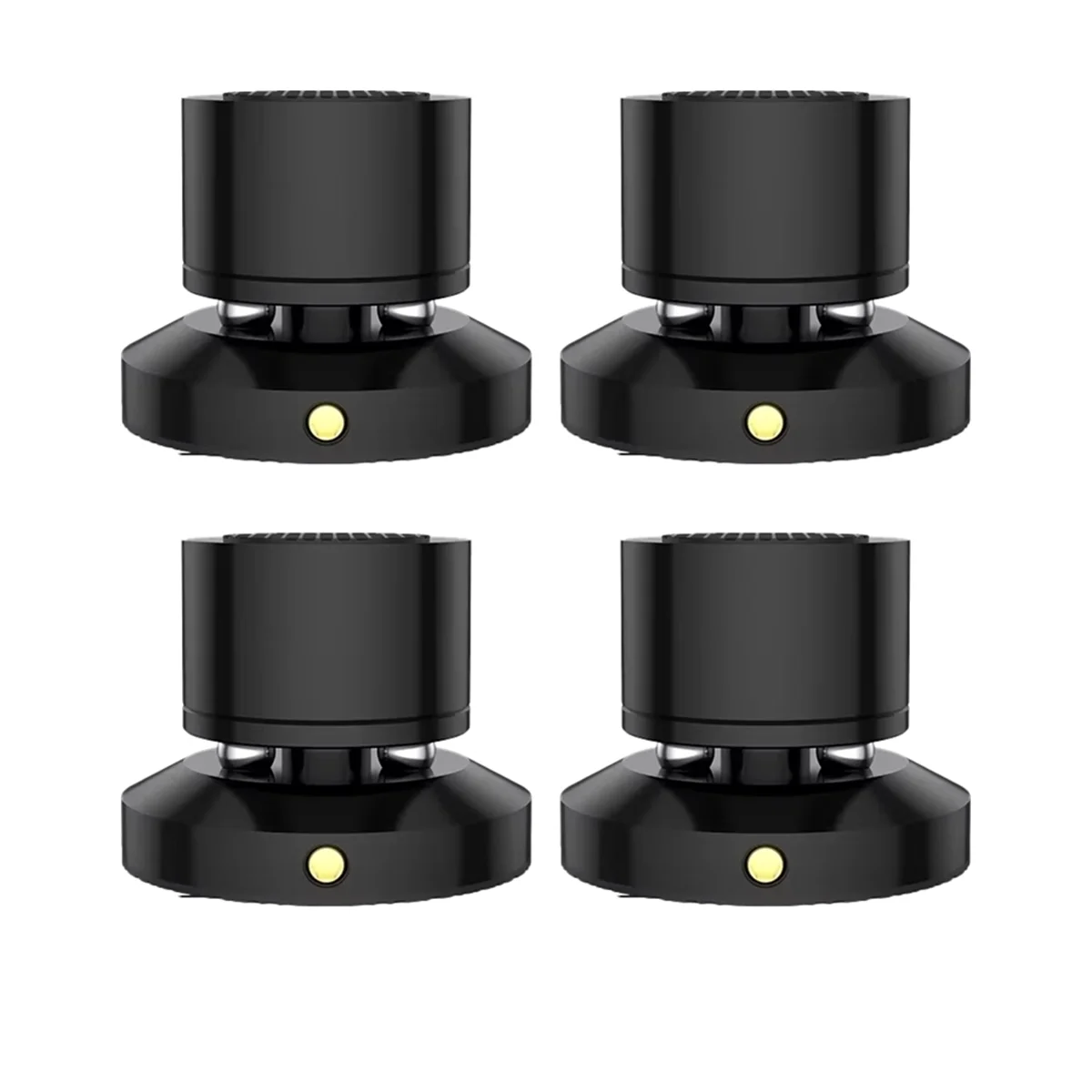 【HOME-TOOLS!】Speaker Stand Isolation Feet 4PCS Lead Alloy Adjustable Tray Pad Shock Absorber Speaker Base Spikes 50X 45Mm