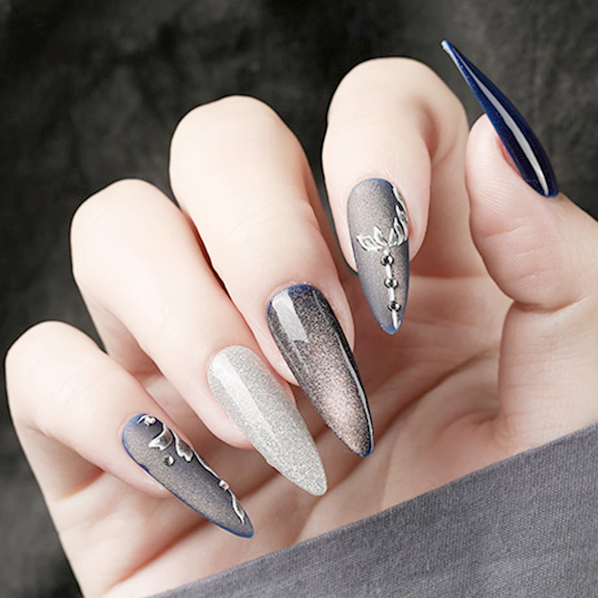 

500pcs Nail False Nails Half Cover Decals Art Sticker Manicure DIY Fashion Easy Manicure Stickers Apply Party Gift