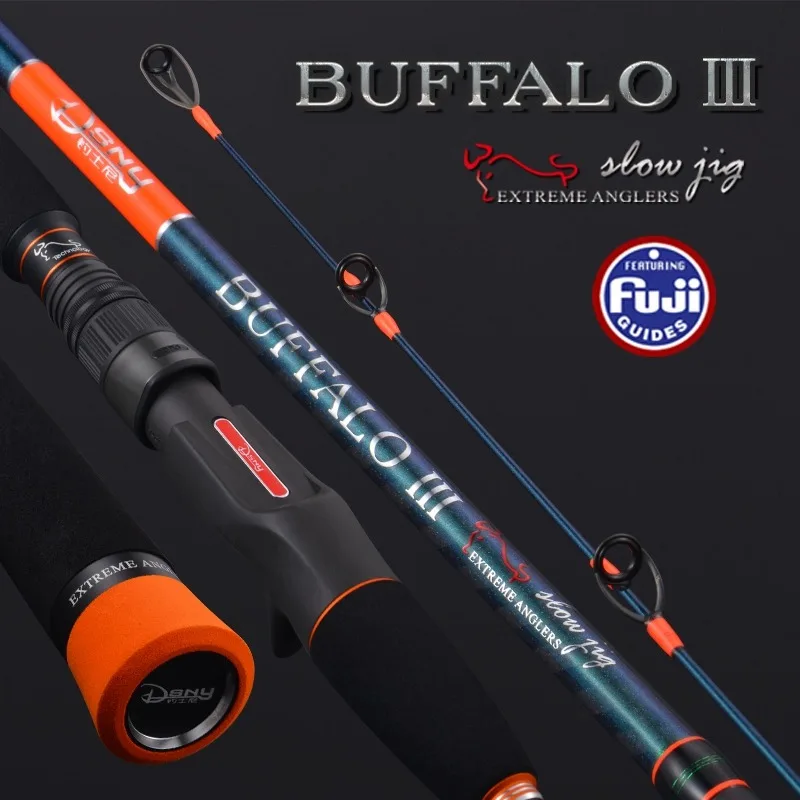 

DSNY All Fuji Jigging Rod Ultralight Full Carbon 1.9m 2.05m Lure Weight 60-300G 18kgs Spinning Casting Ocean Boat Fishing Rod