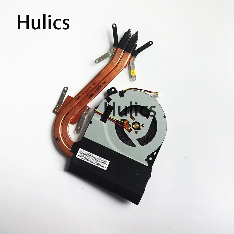 Hulics Used For Asus Laptop Heatsink Cooling Fan X550D K550D X750DP X550DP CPU  13N0-PPA0B02 13N0-PPA0B01
