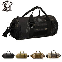 Tactical Cylinder Bag Crossbody Molle System 10 Inch Tablet Shoulder bag Sport Fishing Camping Travel  Hiking Backpacks