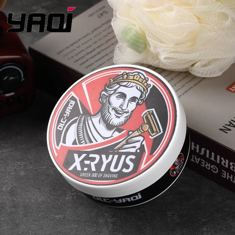 

YAQI Shaving Cream YAQI Shaving Soap XERYUS GREEK GOD OF SHAVING Atisan 170g Shaving Soap Shaving Cream For Men