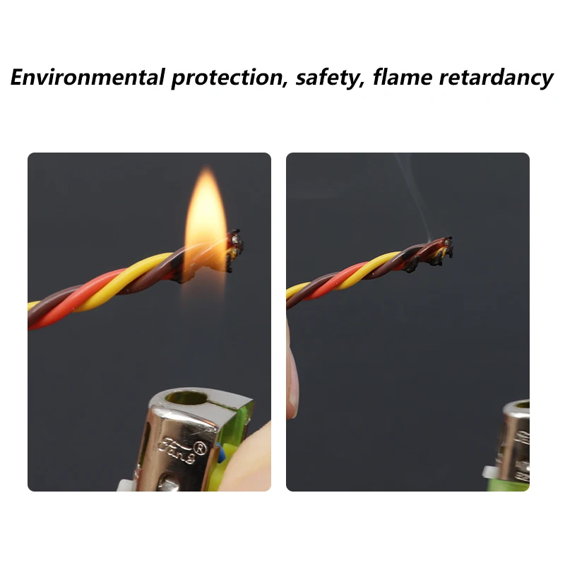 5-100m Servo Extension Twisted Cable, 22AWG 26AWG 30/60 Cores Copper Wire Cord Lead JR Futaba RC Airplane Helicopter Accessories