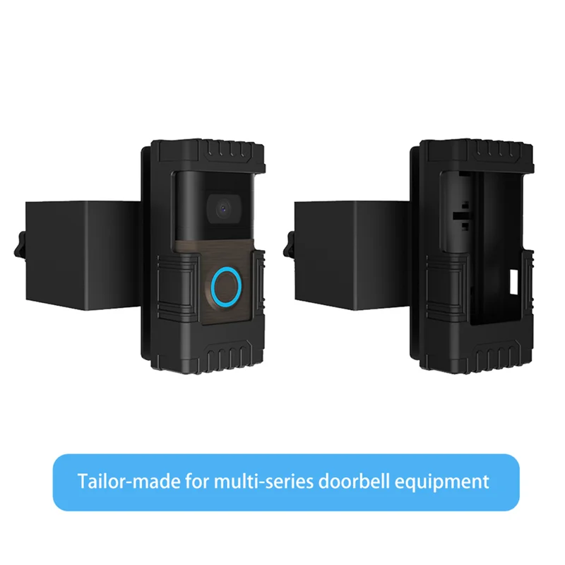 Электронный противоугонный видеодверной звонок, дверное крепление, монтажный держатель для дверного звонка для кольцевого видеодомофона 1/2/3/3 Plus/4/2020/2023