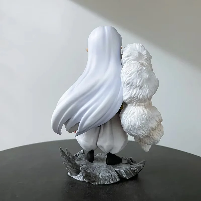 New Anime Kawaii Inuyasha Action Figures Bakusaiga Sesshoumaru Figure Childhood Statue Toys Desk Decor Ornaments Model