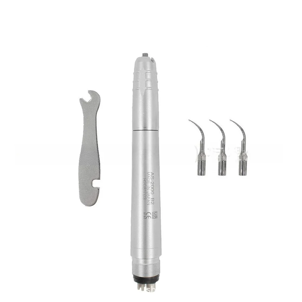 

1 PCS Dental Equipment Pneumatic Dental Cleaning Machine Oral Hygiene Remove Dental Calculus 2/4 Holes Ultrasonic Scaler Tools