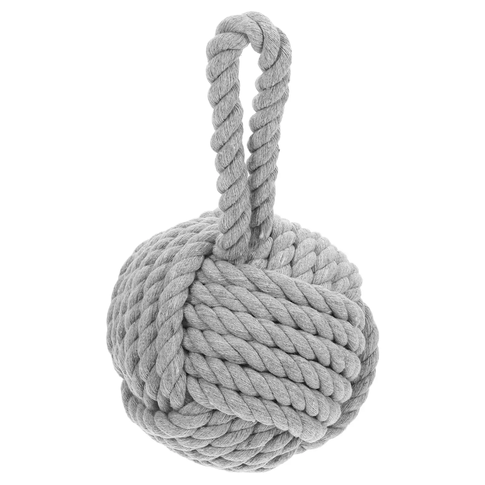 

Handmade Anti-Collision Ball Protector Weighted Decorative Stopper Cotton Linen Material Heavy Duty Household Blocker Stoppers
