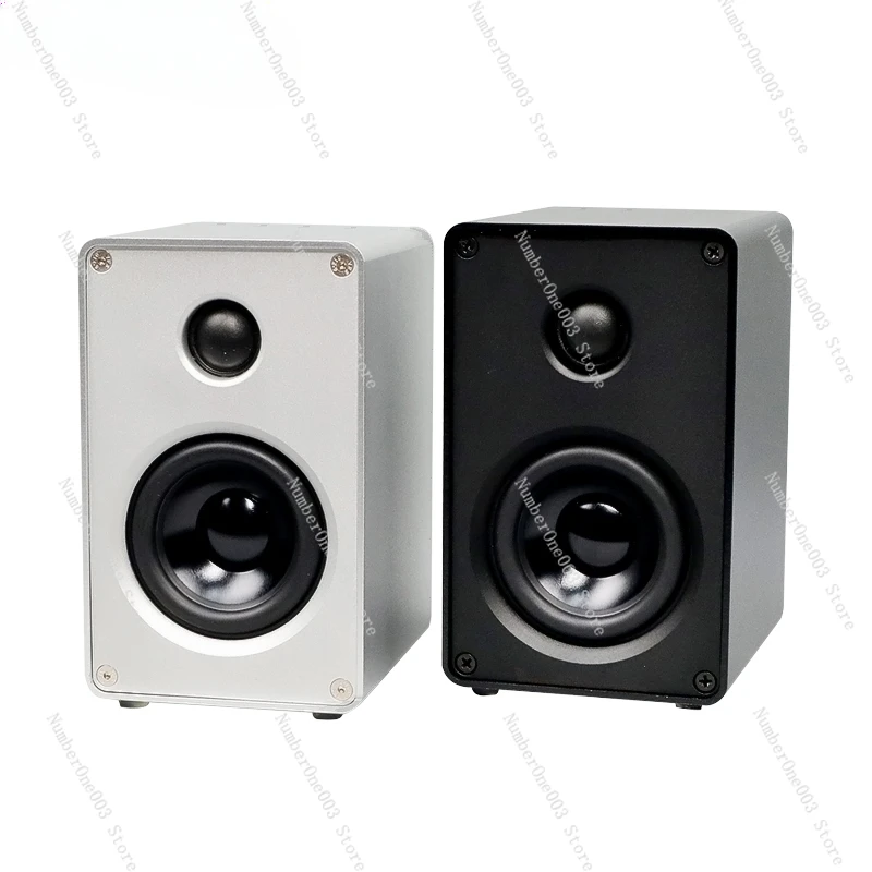 BRZHIFI Best Price Desktop Mini Speaker System Home High Fidelity Aluminum Alloy Speaker Bookcase Speaker