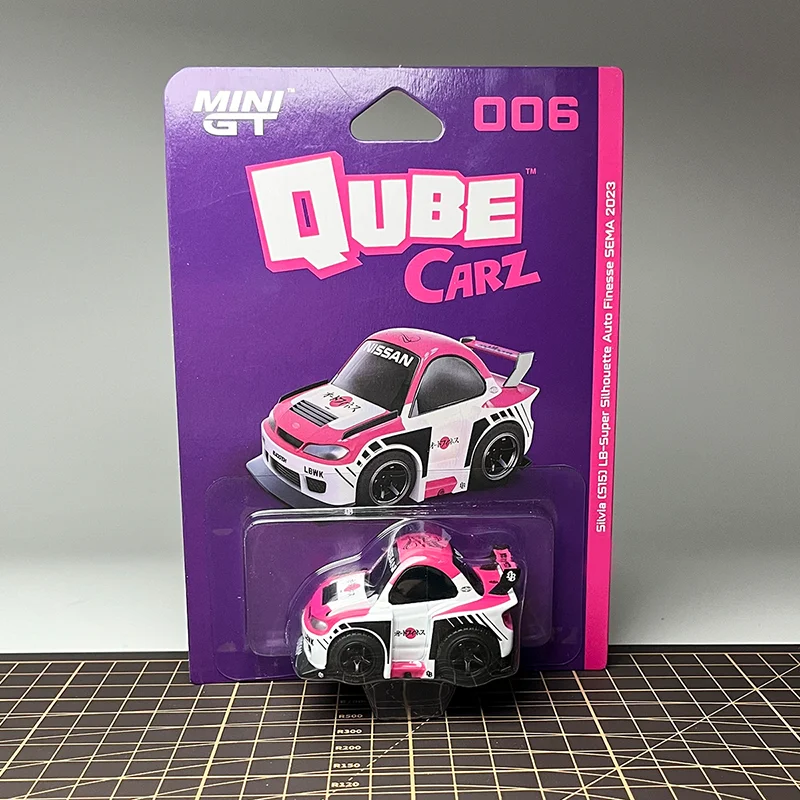 MINIGT 1/64 Schaal Skyline/GT-R/S15 Legering Model Auto Statische Collectie Versierd Vakantie Geschenken Speelgoed Souvenir Gift