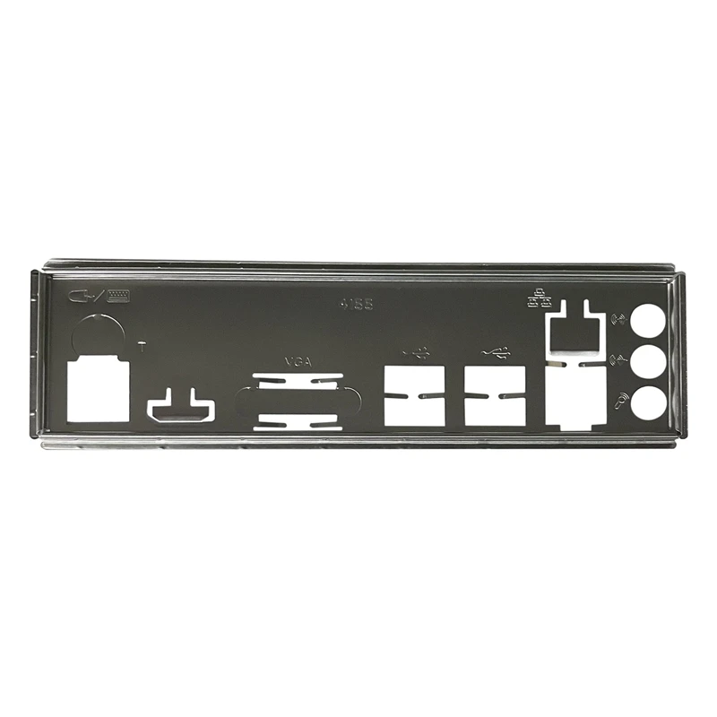 I/O Shield Back Plate For B250C B75 12USB B75 8USB Mining Motherboard IO Baffle Chassis Bracket