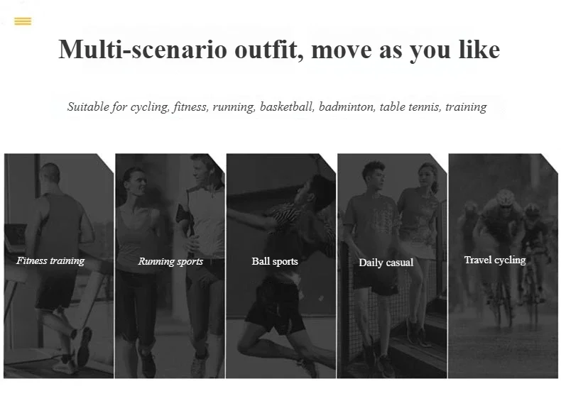 Sports Suits for Men's New Quick-drying Clothes Summer Fitness T-shirt Running Shorts Shorts Badminton Training Suit