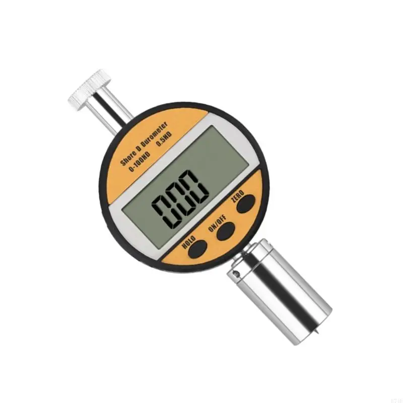 E74E Hardness Tester Meter Portable Shore Hardness Tester with LCD Display High Digital Durometer Sclerometer