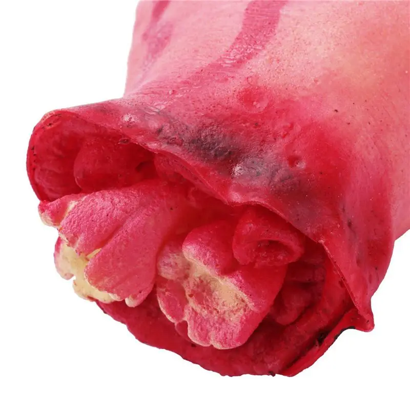 AS94-4X Bloody Horror Scary Halloween Prop Fake Severed Life Size Hand House 19 X 10.5Cm