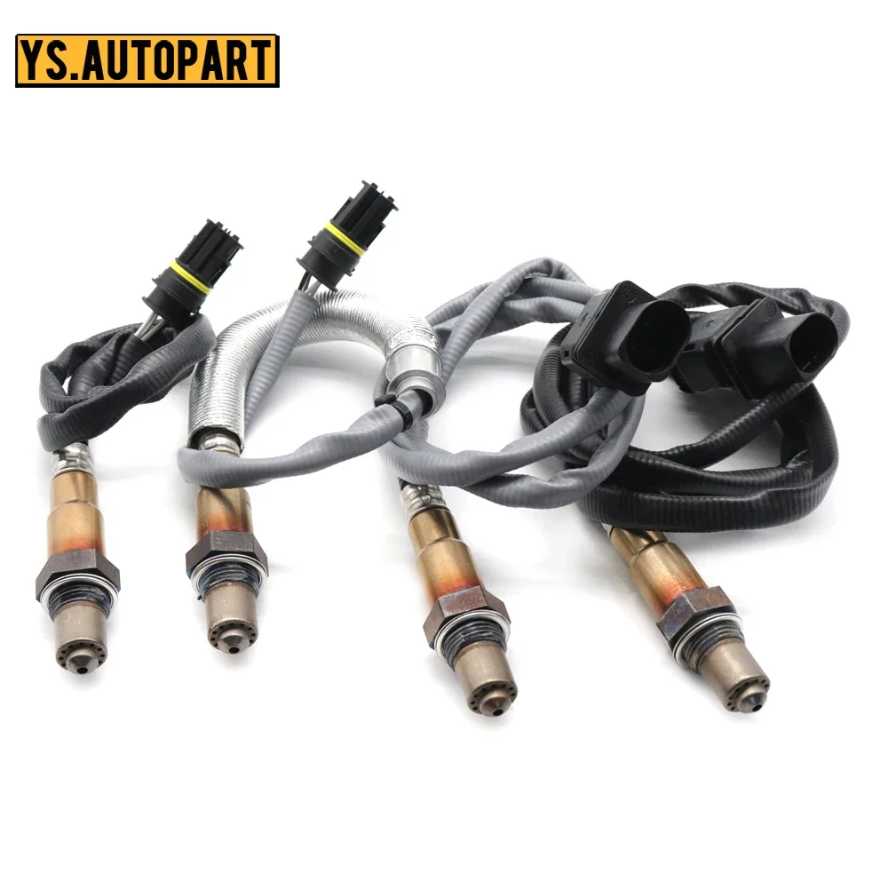 4pcs Lambda Probe O2 Oxygen Sensor For BMW E82 E88 E89 E90 E92 Z4 135i 335i 11787558055 11787558087 11787545074 11787545075